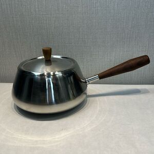 Dolphin Stainless Steel Soup Pan Lid 18-8 Stainless Steel Japan Sauce Fondue Pot